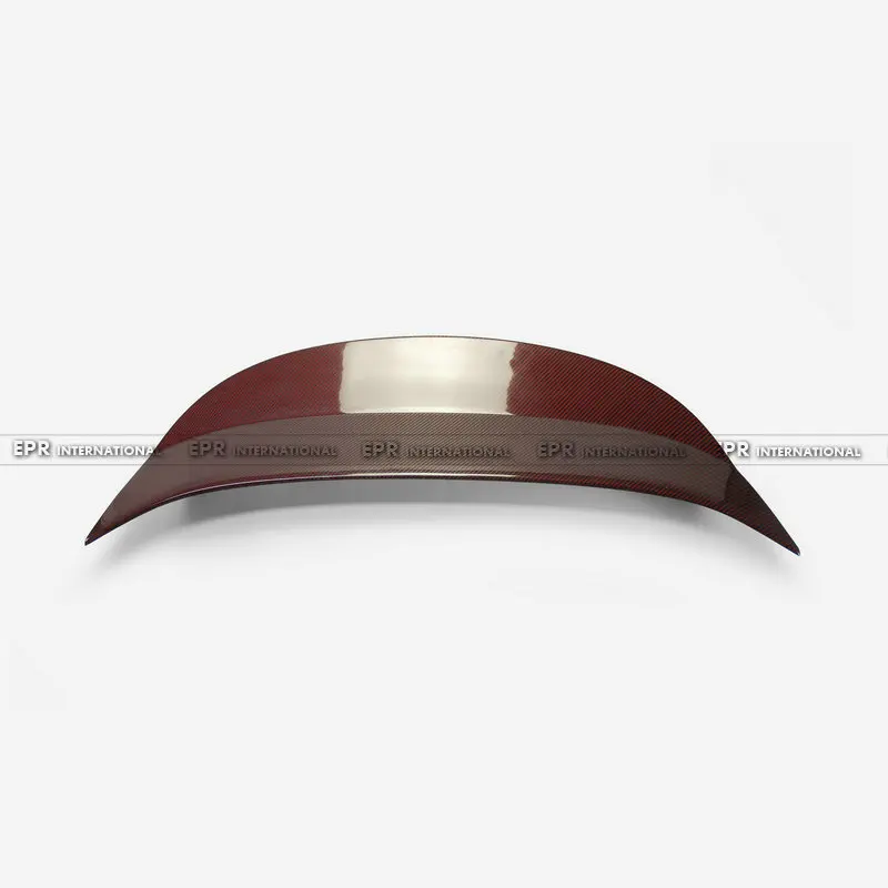 

For Nissan Fairlady 370z Z34 Rear Trunk Spoilers Wings Lip Red Carbon Fiber Trim Bodykits