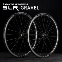 ELITEWHEELS SLR GRAVEL Carbon Wheelset  Ratchet System 36T Disc Brake Cyclocross 700C Wheels Center Lock SHIMAN0 XDR Hub 35x32mm