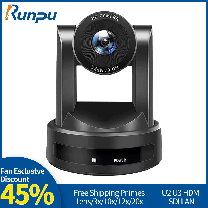Камера высокого качества 3x/10x/12x/20X USB PTZ HDMI SDI LAN HD1080P для церковной студии прямой трансляции видео конференции камера