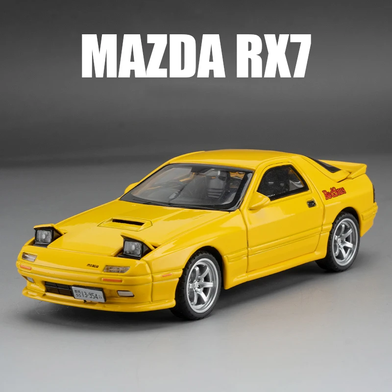 Модель автомобиля Mazda RX7 AE86 JDM Mazda MX5 1:32 металлическая