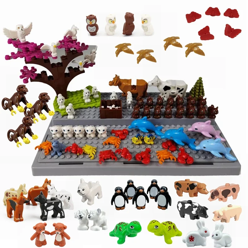 Игрушка-конструктор Сова Пингвин БелКА Медведь свинья Собака - купить по