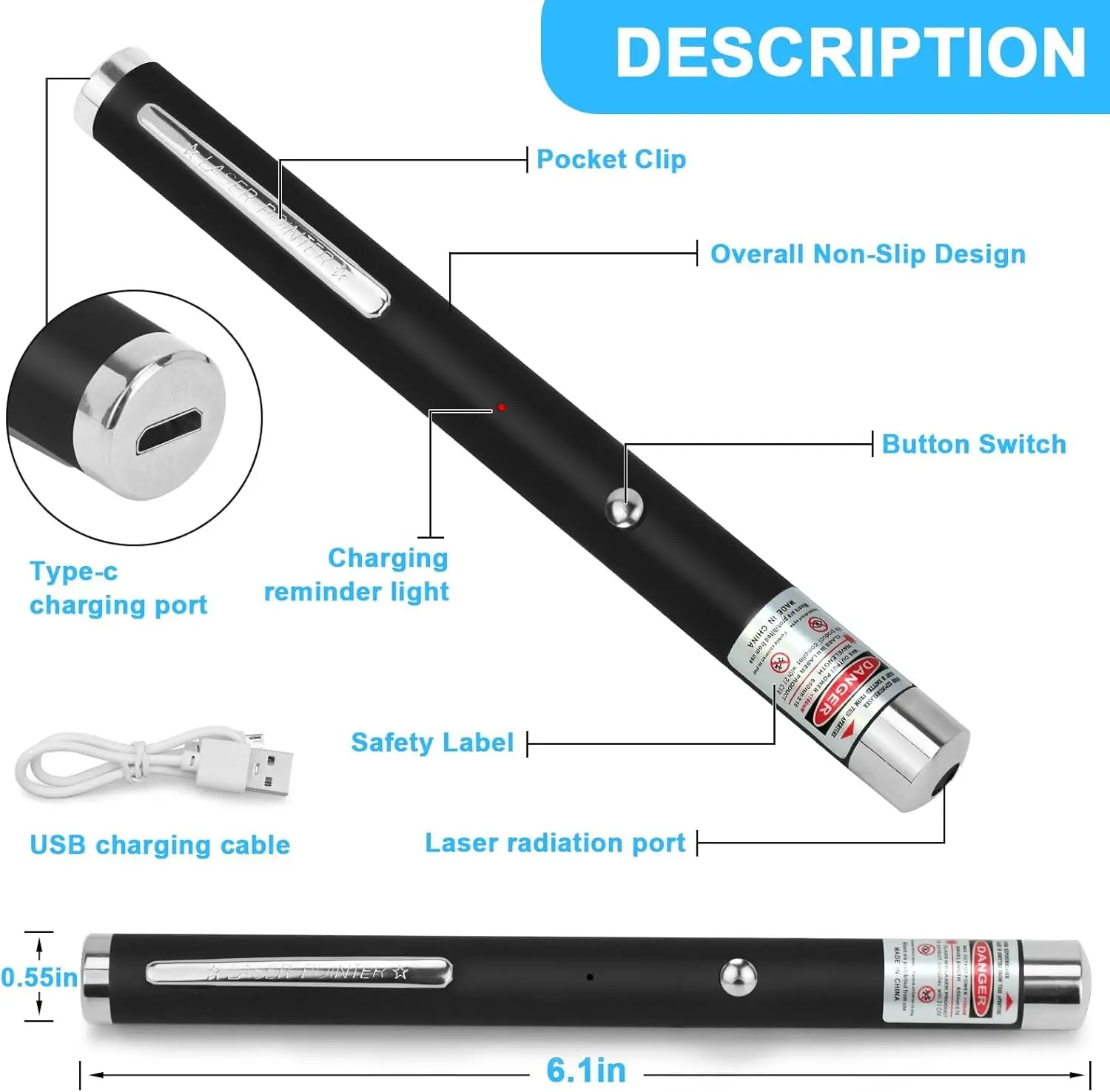 Мини брелок для ключей 2 in1Cat забавная указка с батареей портативная лазерная