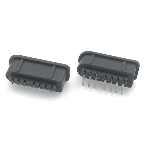 Для SFC 180 градусов 90 градусов 7-контактный гнездовой разъем для контроллера игровой консоли SNES