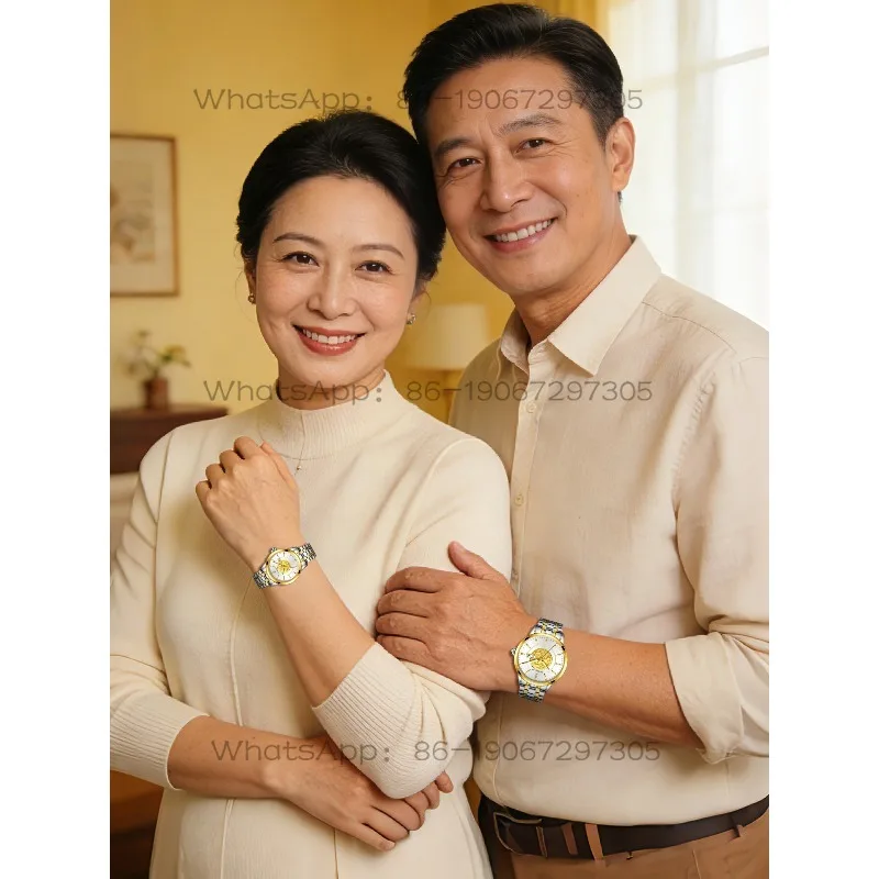 Часы Time Island Watch 1 Store Shanghai Couple Watch Automatic Mechanical Dragon and Phoenix Chengxiang Watch (art.: 3920dbc879d43) - 3920dbc879d43