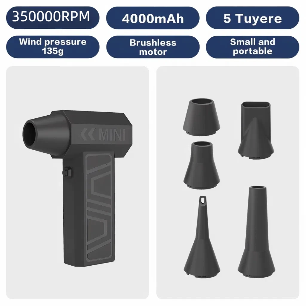 

Электровоздуходувка isfriday 350000 об/мин