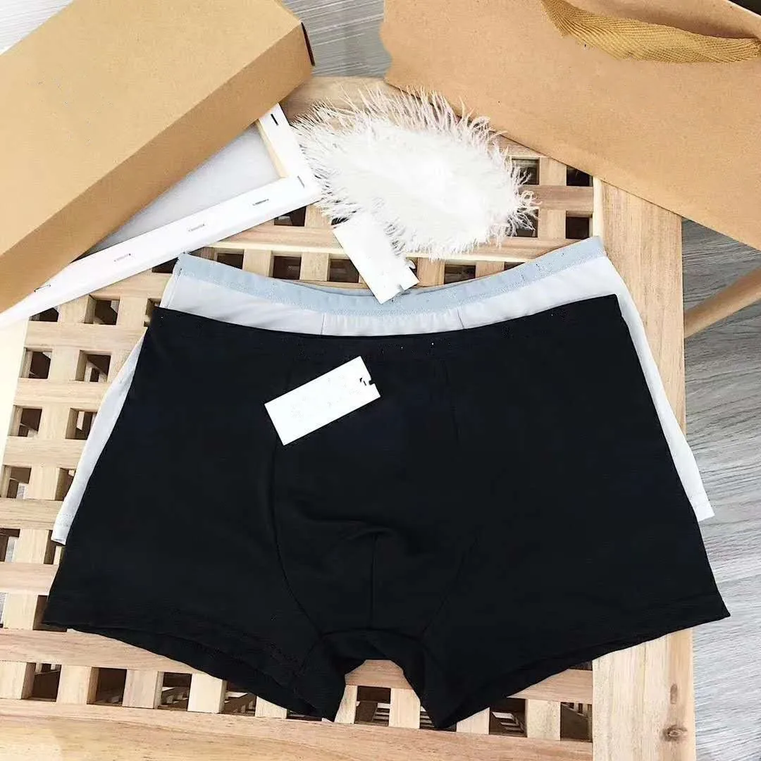 Japanese Unprinted Men's Good-quality Underwear Modal Cotton Boxer Briefs 5 5-color Breathable Combination Boxed Underwear