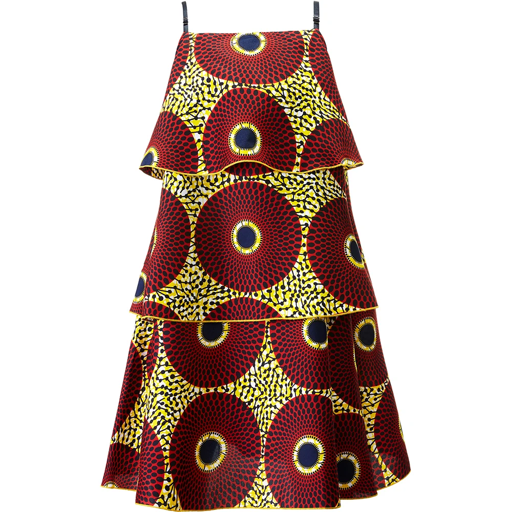 Африканские платья для женщин новинка 2022 года платье с принтом Анкары | Африканская одежда -1005003795011507