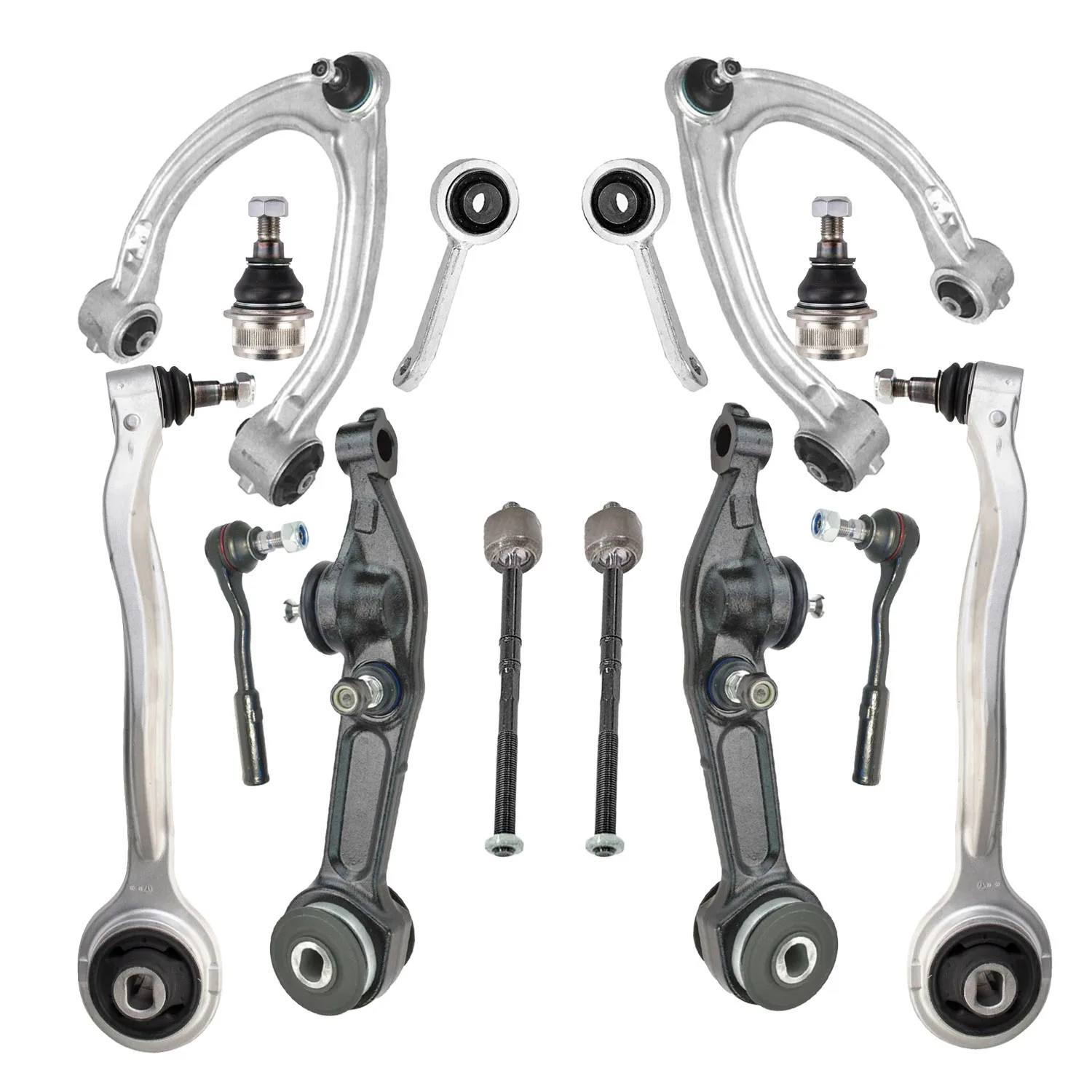 Svenubee 14 шт. комплект передних верхних нижних рычагов управления стабилизатором