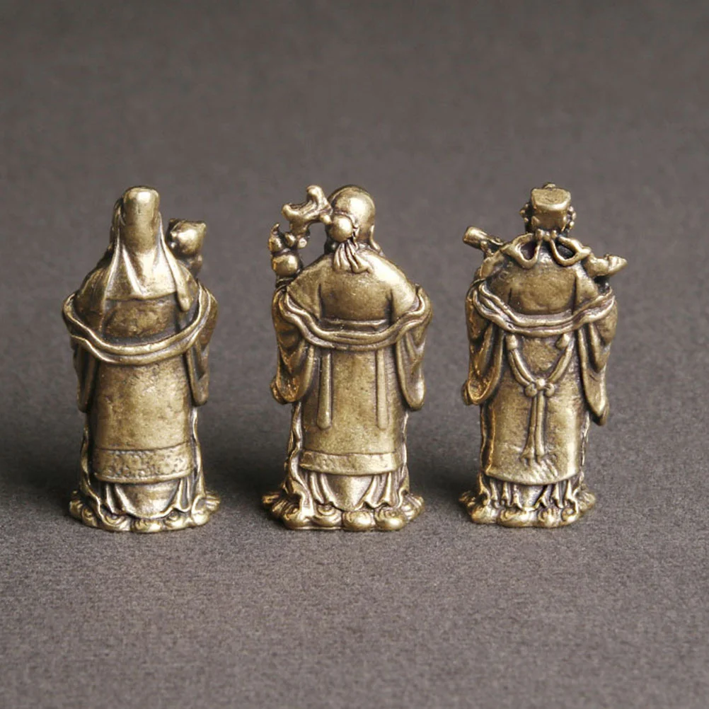 3 шт. декоративные латунные фигурки поделок |