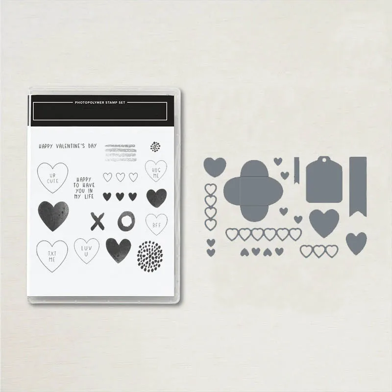 

Love Metal Cutting Dies Or Clear Stamps For DIY Scrapbooking Album Paper Cards Decorative Crafts Embossing Photo Cutting Dies Cr