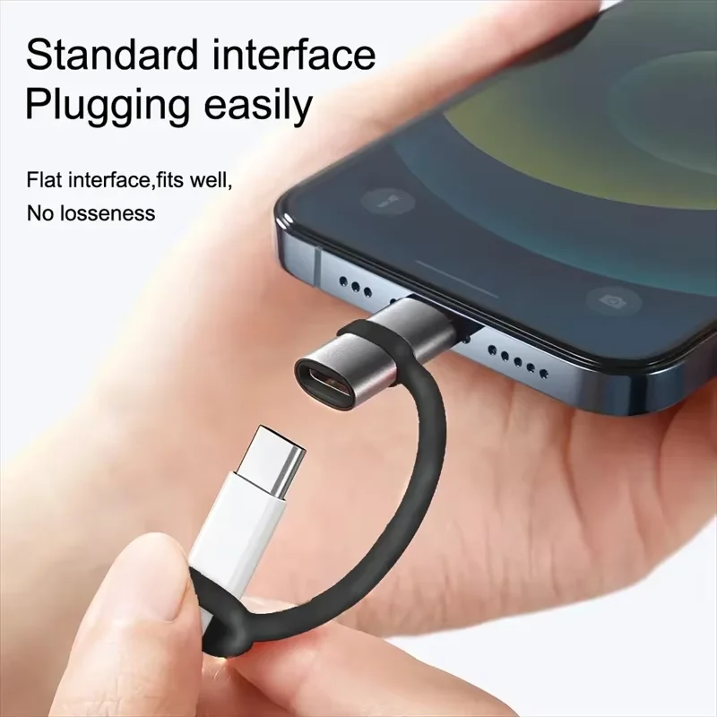 PD30W USB-адаптер типа C к ios для iOS, конвертер «папа» на «мама» типа C для iPhone 14 13 12 11 Macbook, быстрый разъем (art.: 3920d2ec22a1f) - 3920d2ec22a1f