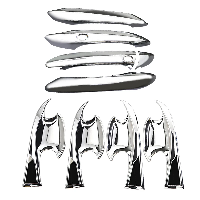 

Для Hyundai Tucson NX4 2021 2022 2023 2024 гибридная Автомобильная дверная ручка наружная чаша Защитная отделка декоративная крышка аксессуары