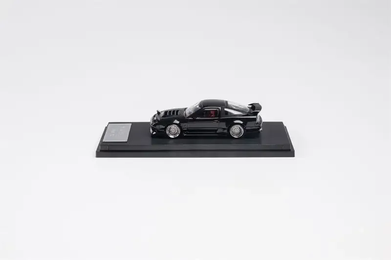 Micro Turbo 1:64 180SX TPYE X Черный металлик ограниченный 999 Литая под давлением модель