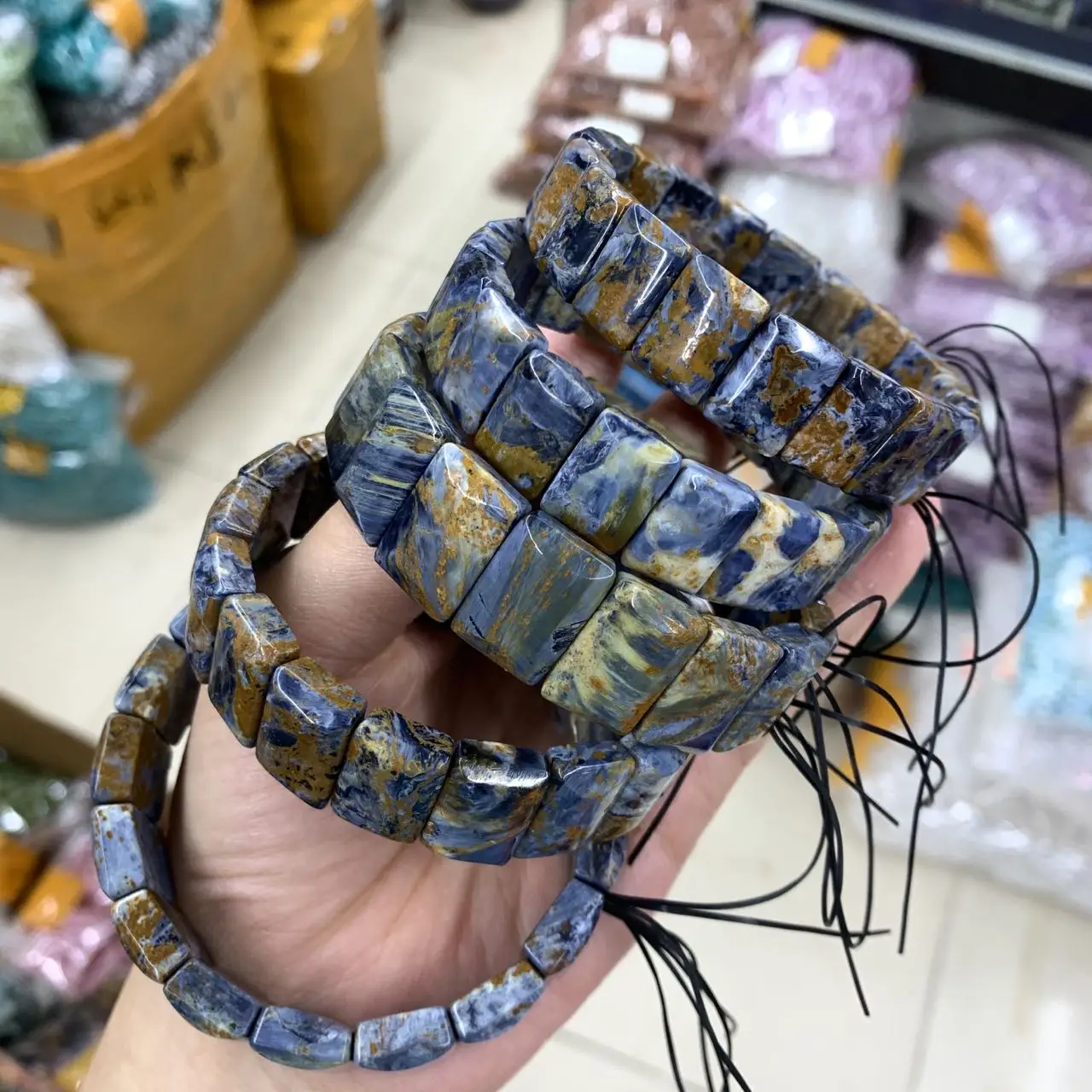 

Namibia Pietersite Bracelet Natural Gemstone Jewelry Bangle for Woman for Man for Gift Wholesale !