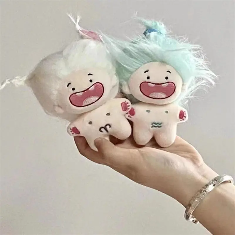 10cm Kawaii Mini IDol Doll Anime Plush Star Dolls Stuffed Customization Figure Toys Cotton Baby Plushies Toys Fans Gift