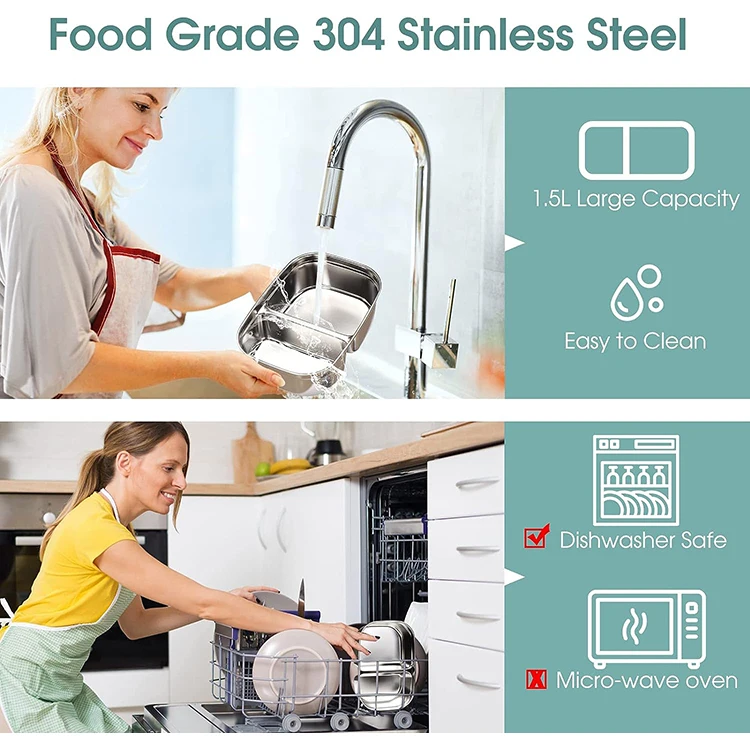 Портативный ланч-бокс с электрическим подогревом 110 В/12 В/24 В 40 Вт 60 80