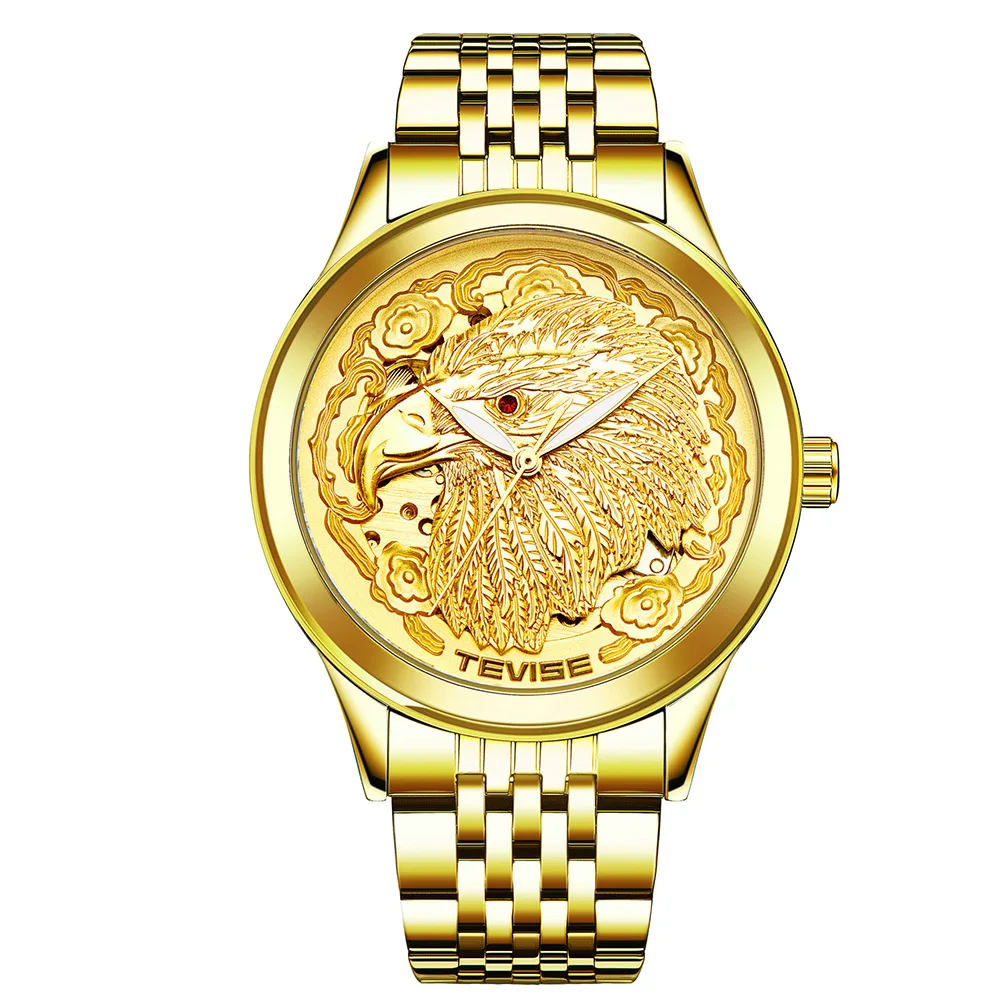 Luminous watch automatic mechanical watch ladies Longfeng couple mechanical watch