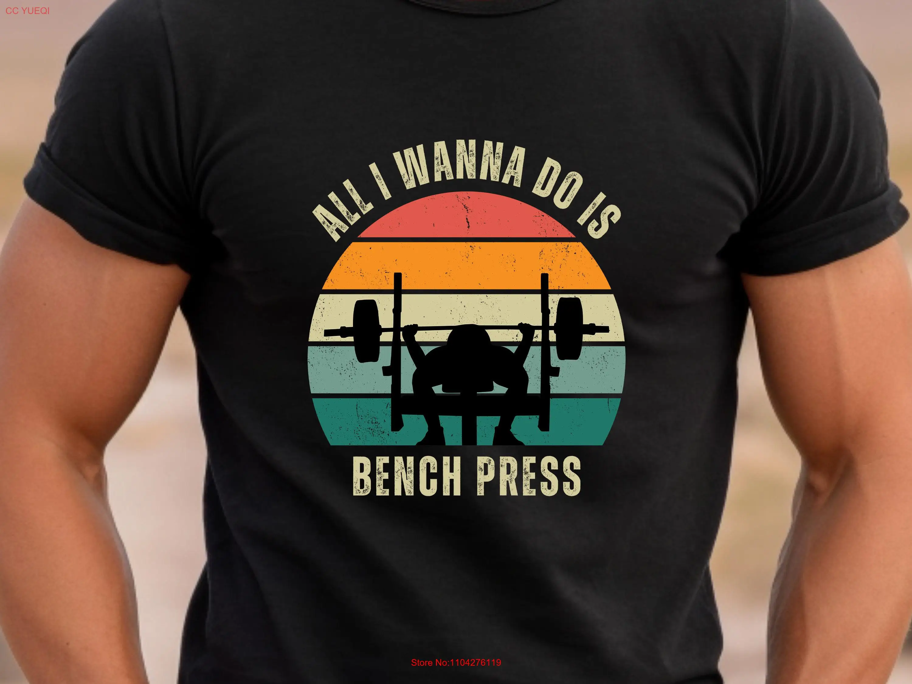 Футболка для фитнеса Все я хочу скамья тренировок в тренажерном зале Addict