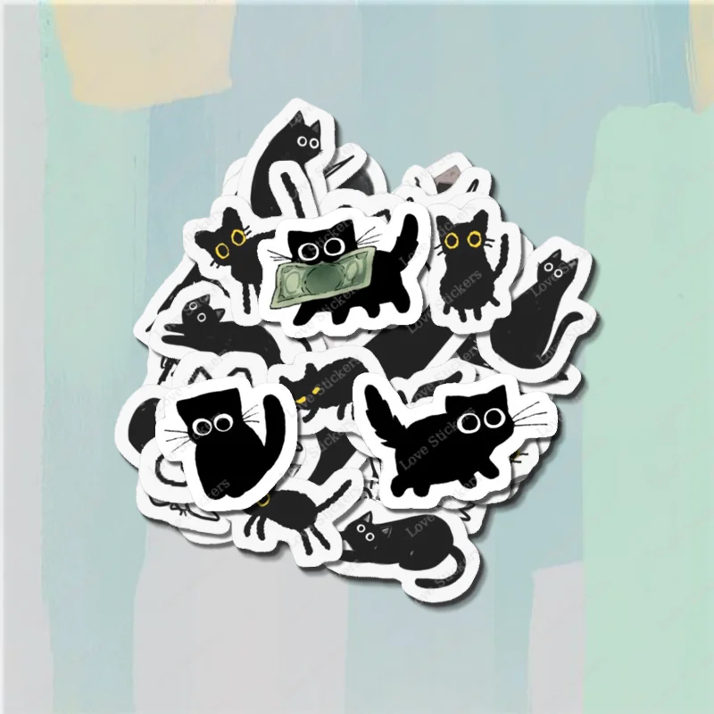 Itty Bitty Troublemakers 5 шт. наклейки для гостиной бампера аниме милый детский автомобиль