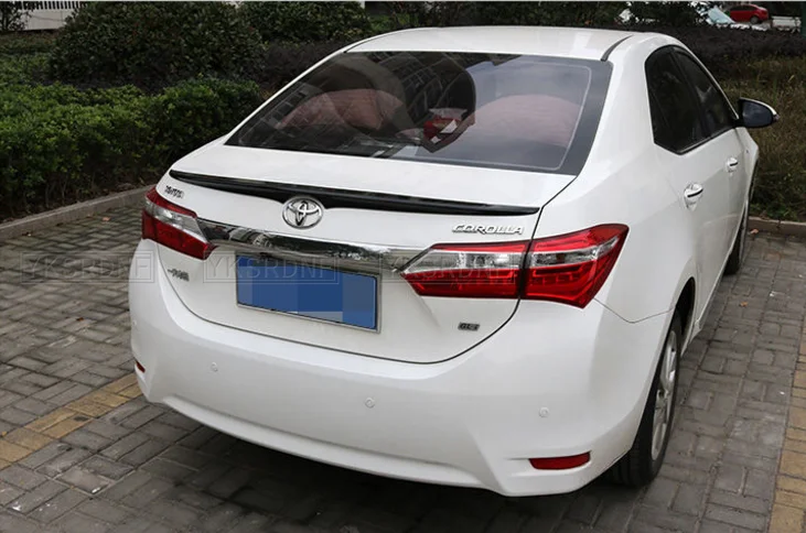 Спойлер для toyota Corolla 2014 2015 2016 2017 спойлер заднего багажника высококачественный