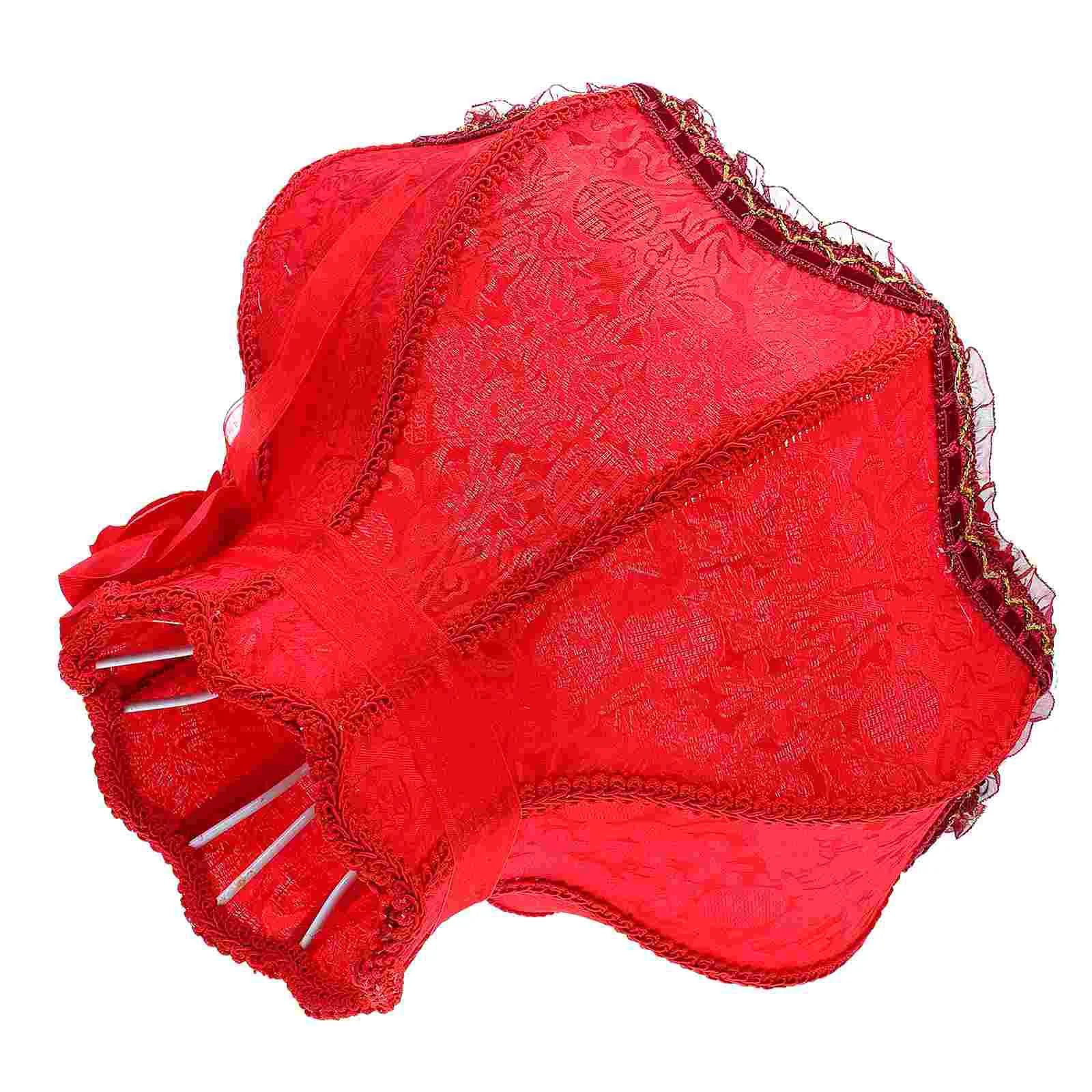 

Lamp Lampshade Shade Shades Cover Table Retro Lacelight Style European Cloth Lamps Beaded Large Chandelier Fringe Elegant Floor