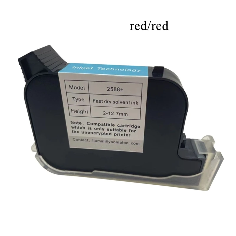 

2588 12,7 мм экологически чистый Быстросохнущий чернильный картридж для карманного принтера без шифрования