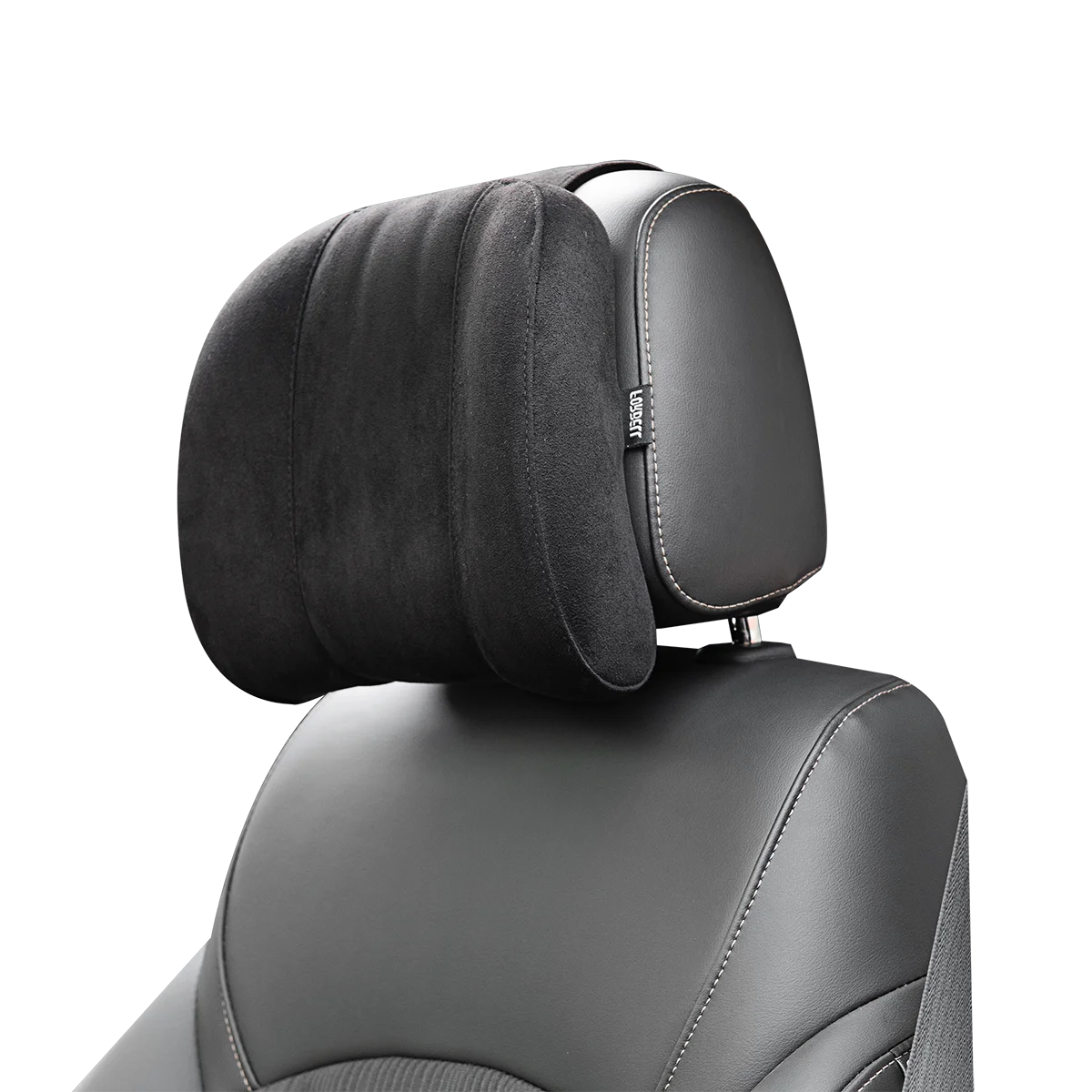 

Подушка для шеи на подголовнике автомобиля Forbell из замши с подушкой из пены с памятью формы для подголовника автомобиля.