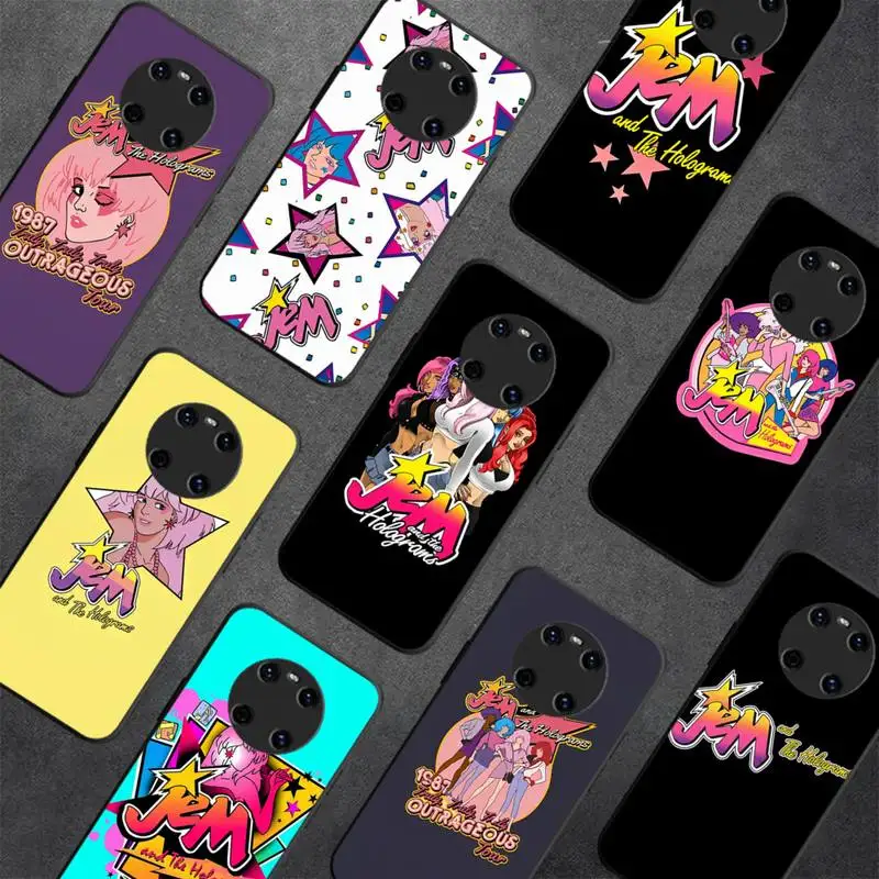 

Jem And The Holograms Phone Case for Huawei Y 6 9 7 5 8s prime 2019 2018 enjoy 7 plus