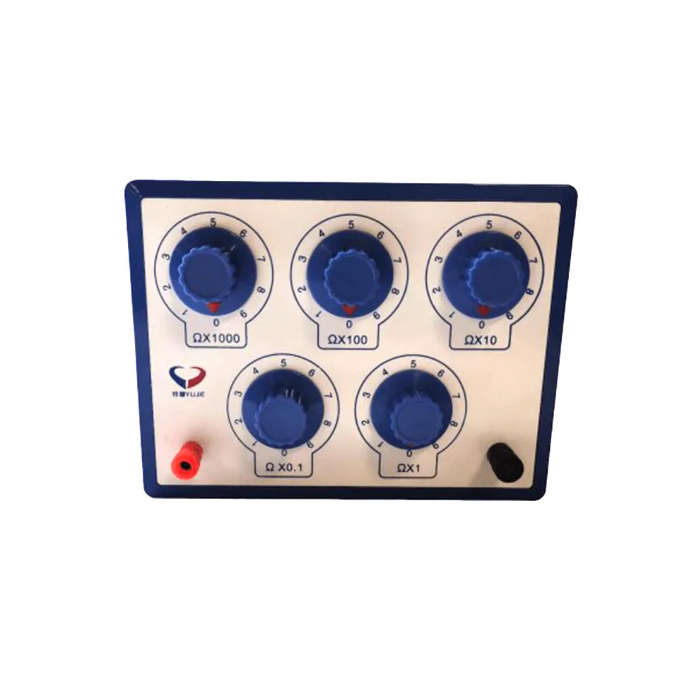 

Resistor Resistance Box 5 Switchable Ranges Decade Boxes Experimental Equipment Variable Decade Resistor Brand New