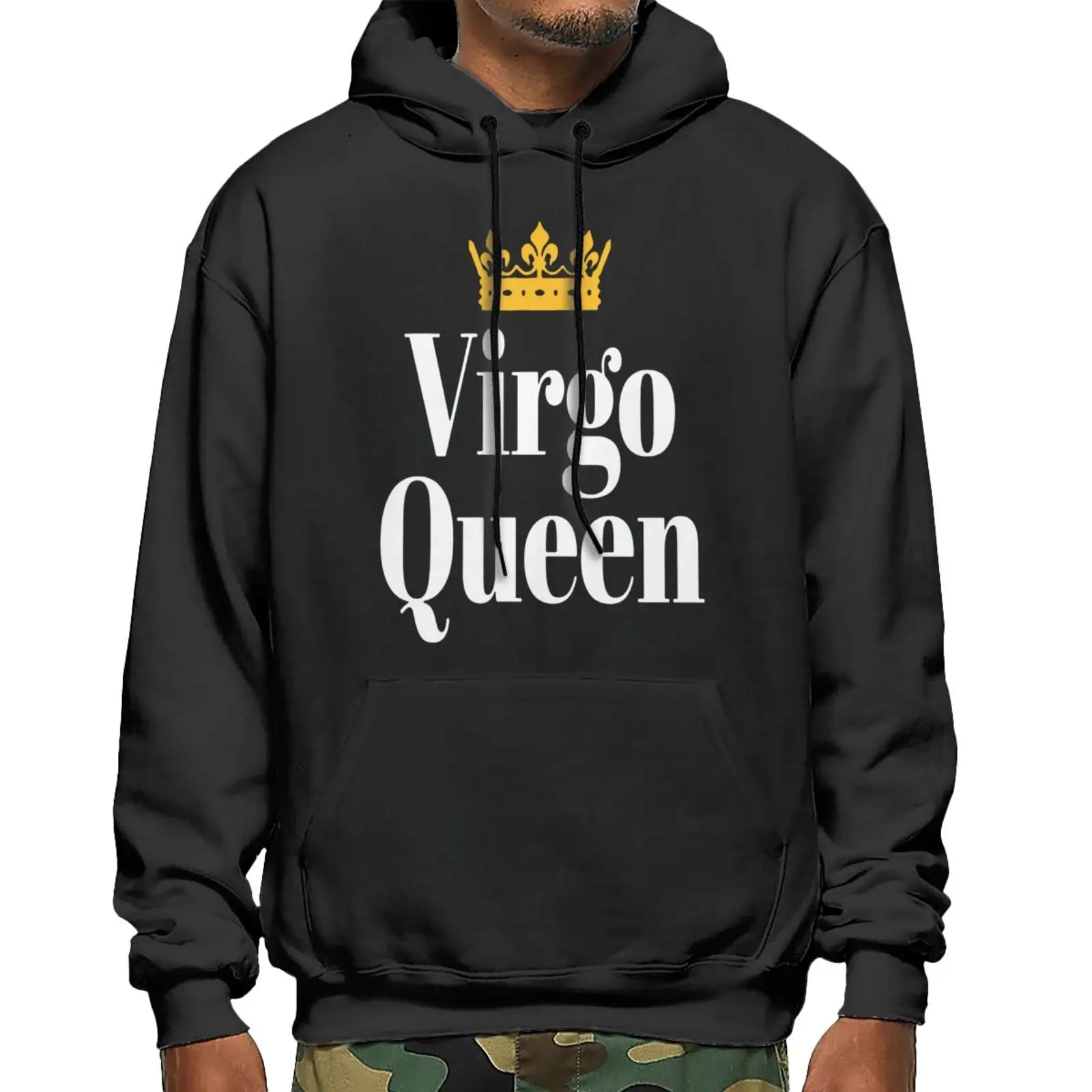 

Born In August September Virgo Queen Hoodie Men's Clothing Men's Sets Oversize Sweatshirt Men Clothing Tracksuit Men's Clothes