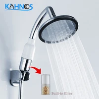 rainfall large bath spa shower head super large panel high pressure waterfall filter purification multifunctional handheld nozzl