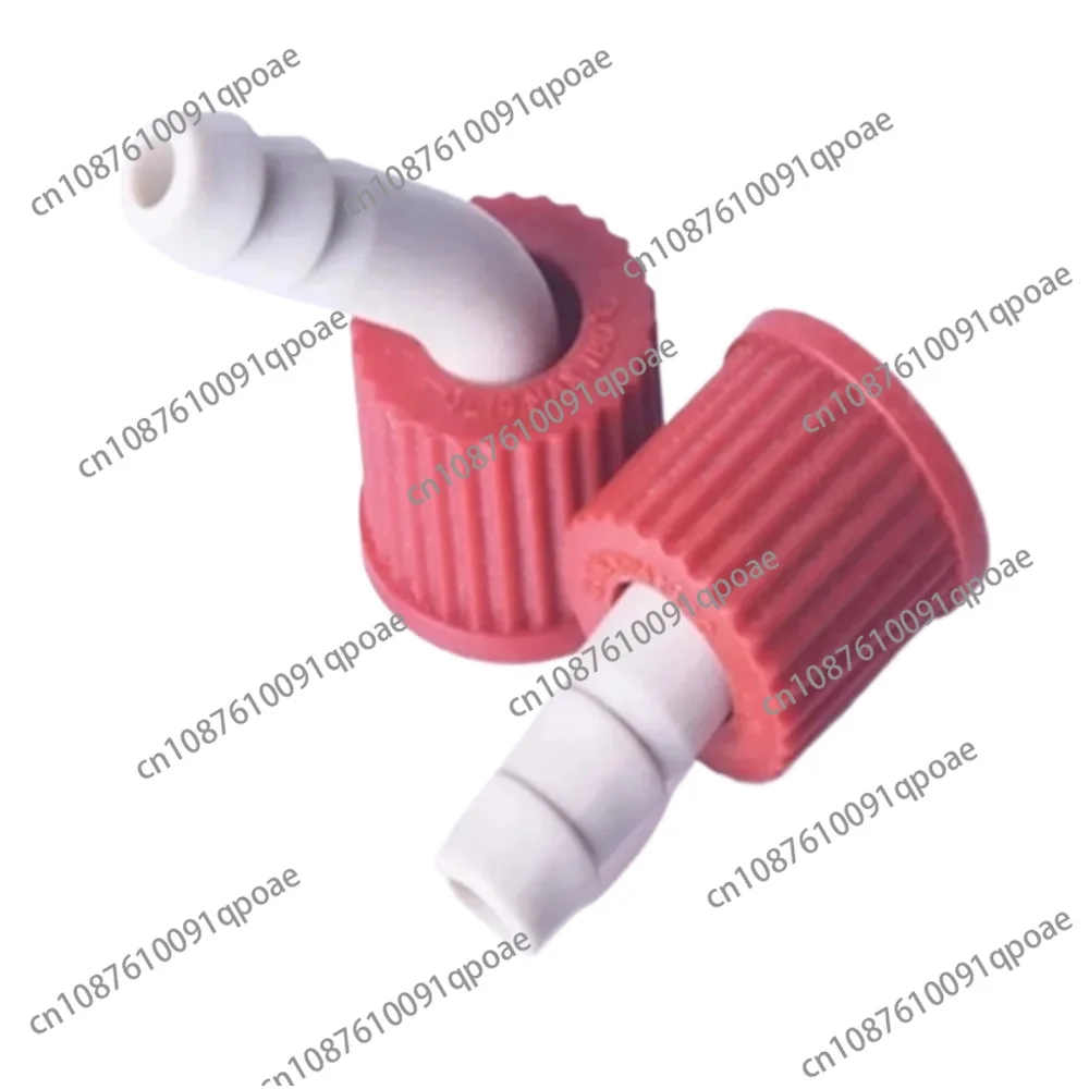 4 шт. лабораторный съемный шланговый соединитель GL14 прямой колено