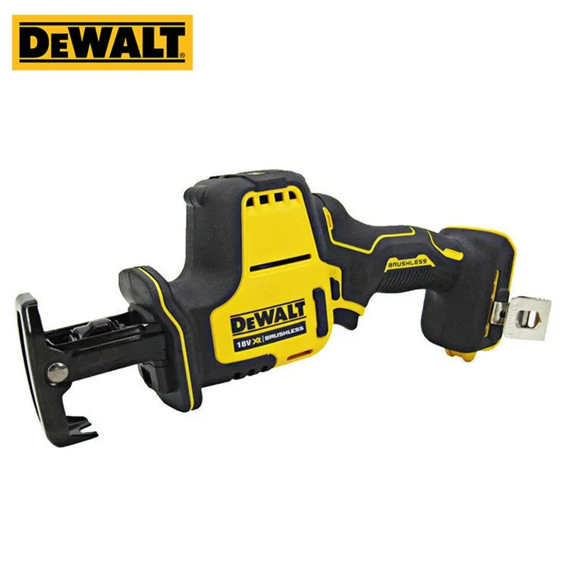 

Бесщеточная сабельная пила DEWALT DCS369NT, 20 в, перезаряжаемые литиевые батареи, портативная бензопила, металлический резак для дерева, электроин...