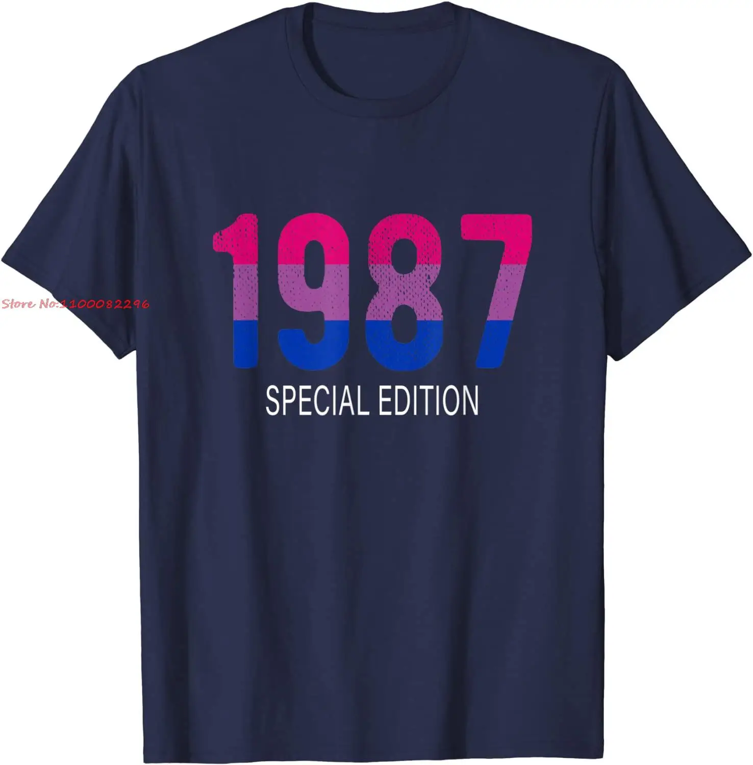 

1987 бисексуальный день рождения-бисексуальный Прайд Bi подарок бисексуальная футболка