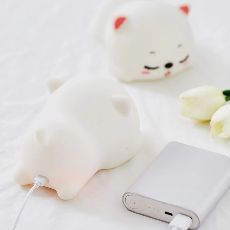 Сенсорный ночник для кормления котят бытовые товары маленький Ночной светильник