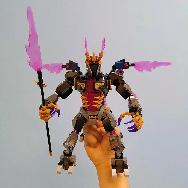 720 шт. строительные блоки Crystal King подходят 71772 кирпичей классическая модель фильма