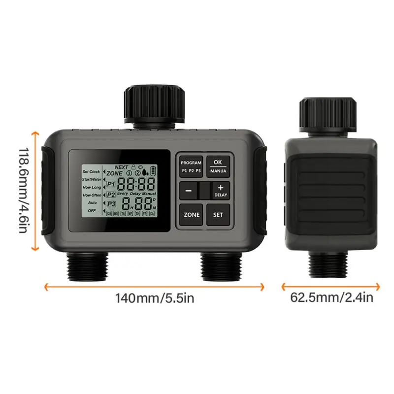 

Large Screen Display Irrigator Timer Irrigation Fully Adjustable Program Irrigation Controller Watering Up Water Timer
