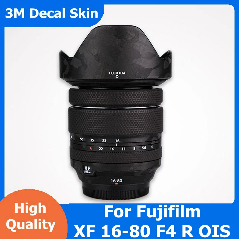 

For Fuji Fujifilm XF 16-80mm F4 R OIS WR Anti-Scratch Camera Sticker Coat Wrap Protective Film Body Protector Skin Cover