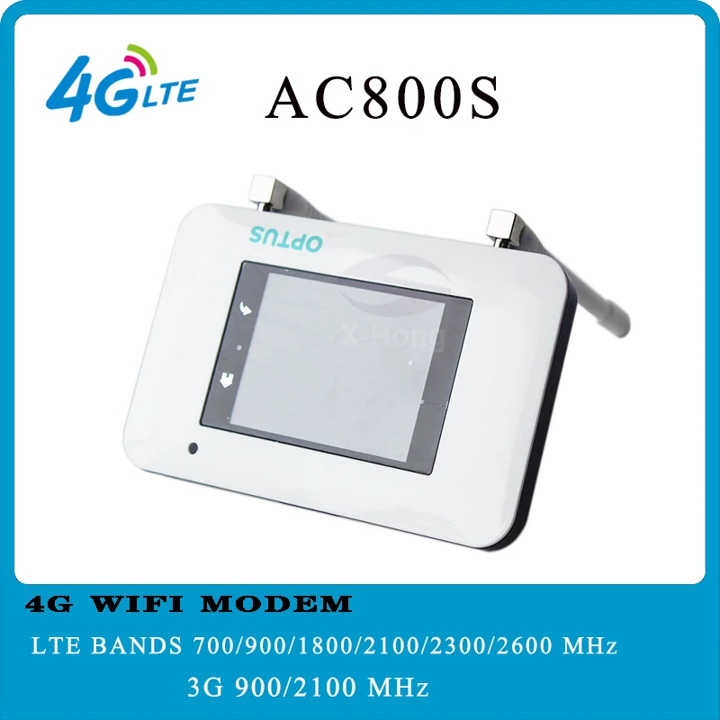 AC800S Cat9 450Mbps 4G LTE Wireless Router with antenna 4G Wireless mobile router Support B1 B3 B7 B8 B28 B38 B40