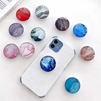 donmeioy fashion marble phone folding holder stand for phone universal support mobile holder