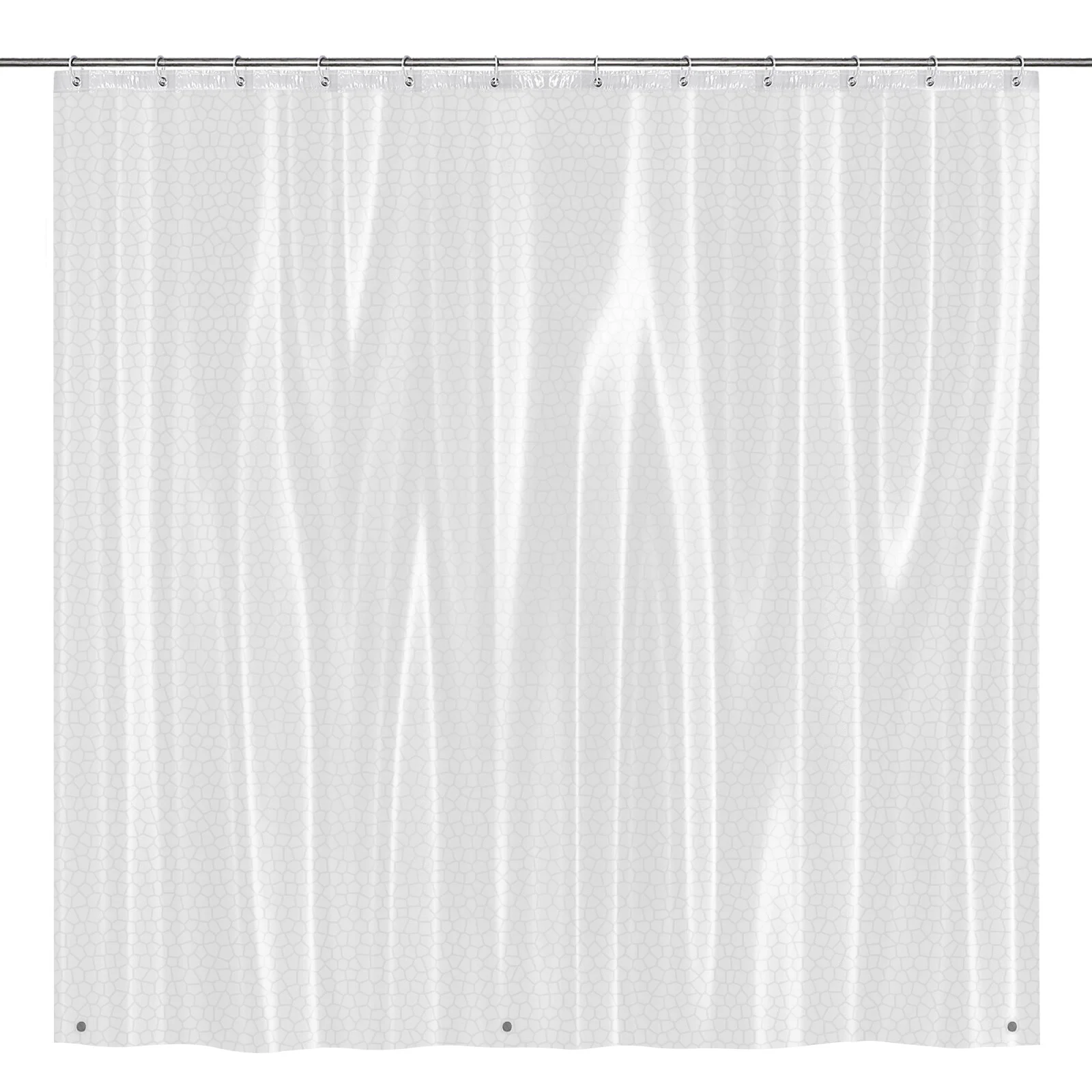 

Shower Curtain Sheer Curtains Stand Up Waterproof Liner Indoor Clear For Stall Bathroom Eva