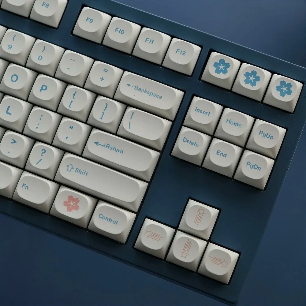 Персиковый цвет набор клавиш 120 MA PBT для MX Switch 60/84/90/104/108 механическая клавиатура