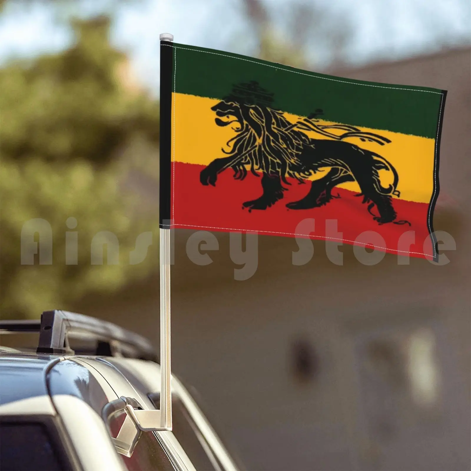 Флаг Иуды флаг автомобиля Забавный растат Рега Лев ирие духовный - купить по