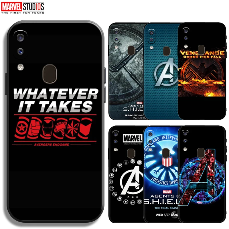 

Avengers Logo Carcasa Silicone Cover Bumper Coque Funda