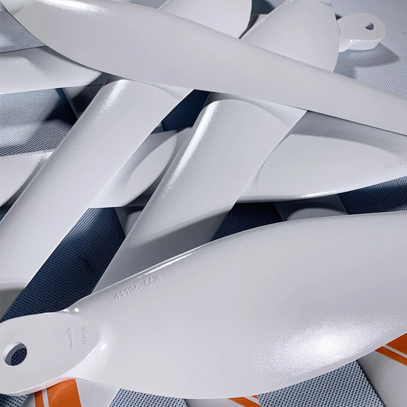 Копия 41135 складные детали для дрона с белым пропеллером вращающиеся по часовой