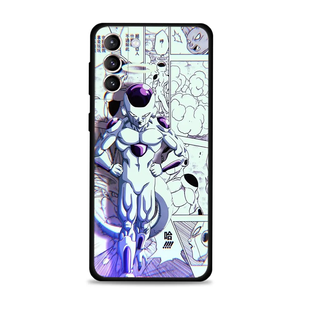 Для Samsung S20FE S22 S21 S20 Ultra FE S10 S9 Plus S10e S8 для Galaxy Note 20 10Plus Dragon Ball God Goku Vegeta Comics | Мобильные
