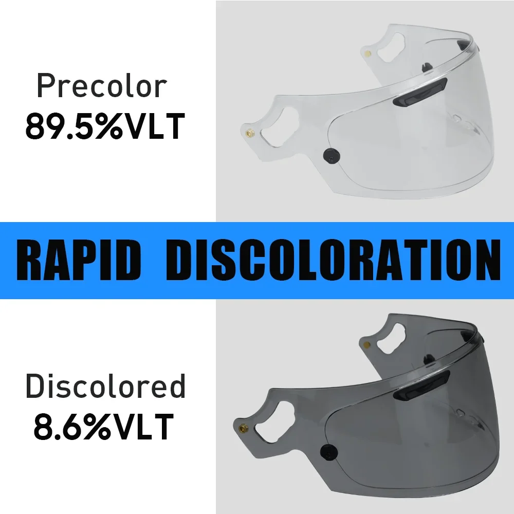 Фотохромный козырек для RX7X RX7V NEO XD VAS-V защита от ультрафиолета аксессуары шлема HD
