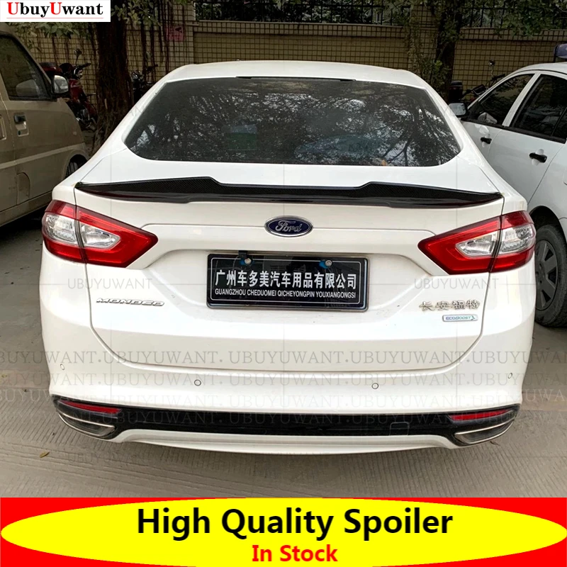 

For Ford Mondeo 2013 2014 2015 2016 2017 2018 2019 2020 2021 Car Decoration High Quality Carbon Fiber Rear Trunk Spoiler
