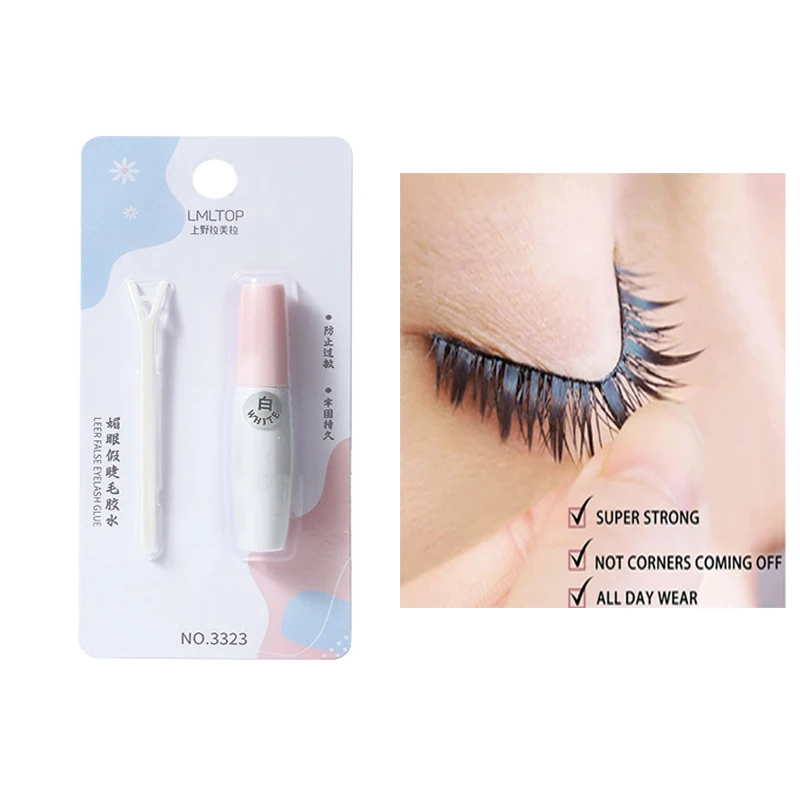 

Professional Eyelash Glue Clear/white Quick Dry False Eyelashes Glue Eyelash Glue Makeup Strong Lash Waterproof Cosmetics Tool
