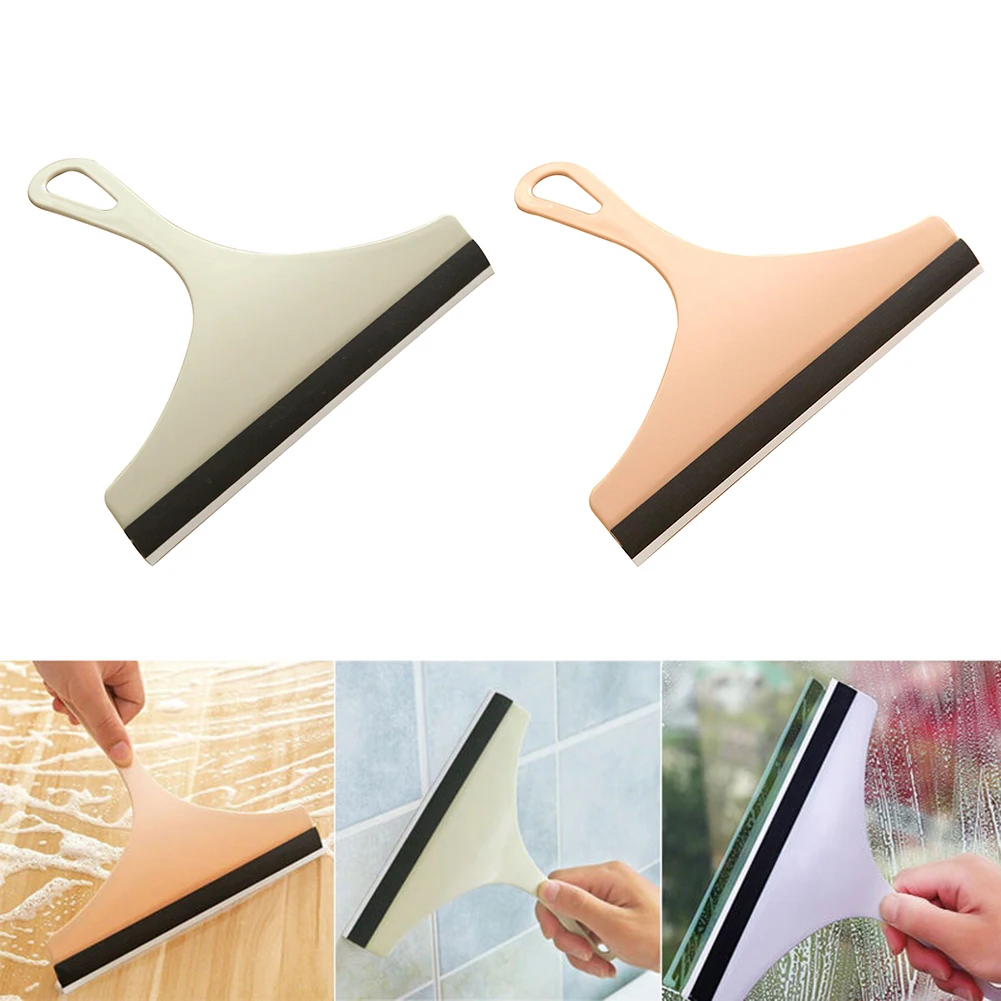

1CPS Glass Brush Hosehold Window Desk Wall Glass Cleaner Scraper Cleaning Squeegee Wiper Car Window Glass Cleaner Clean Tool